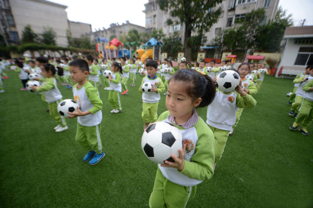 我省首批足球特色幼儿园名单公布,我市4所幼儿